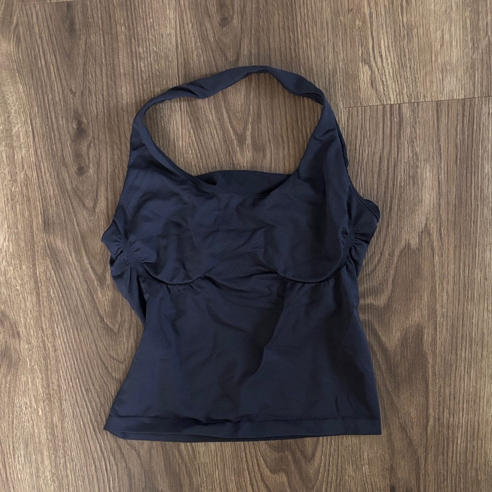 Gymshark Soft Sculpt Halterneck Tank with Shelf